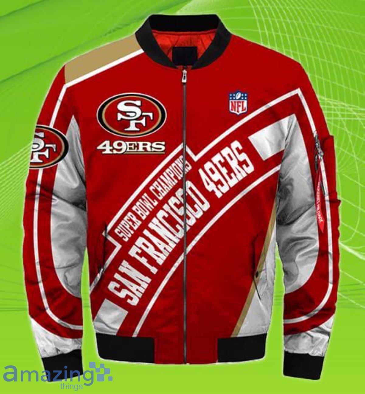 NFL San Francisco 49ers Bomber Jacket Special Gift