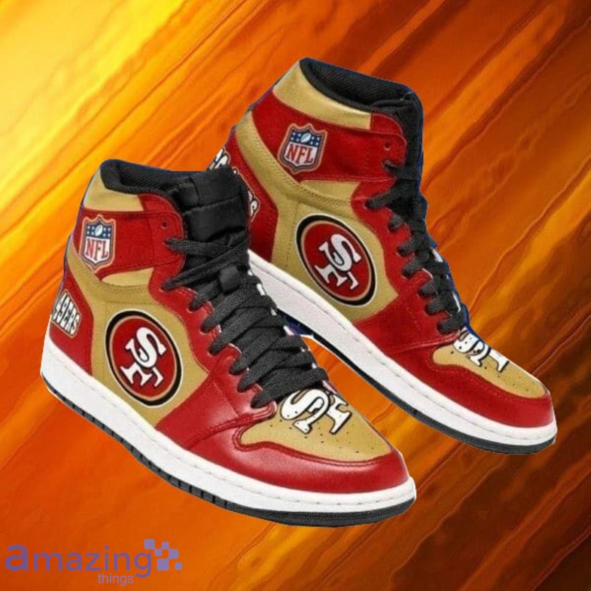 NFL San Francisco 49ers NFL Air Jordan Hightop