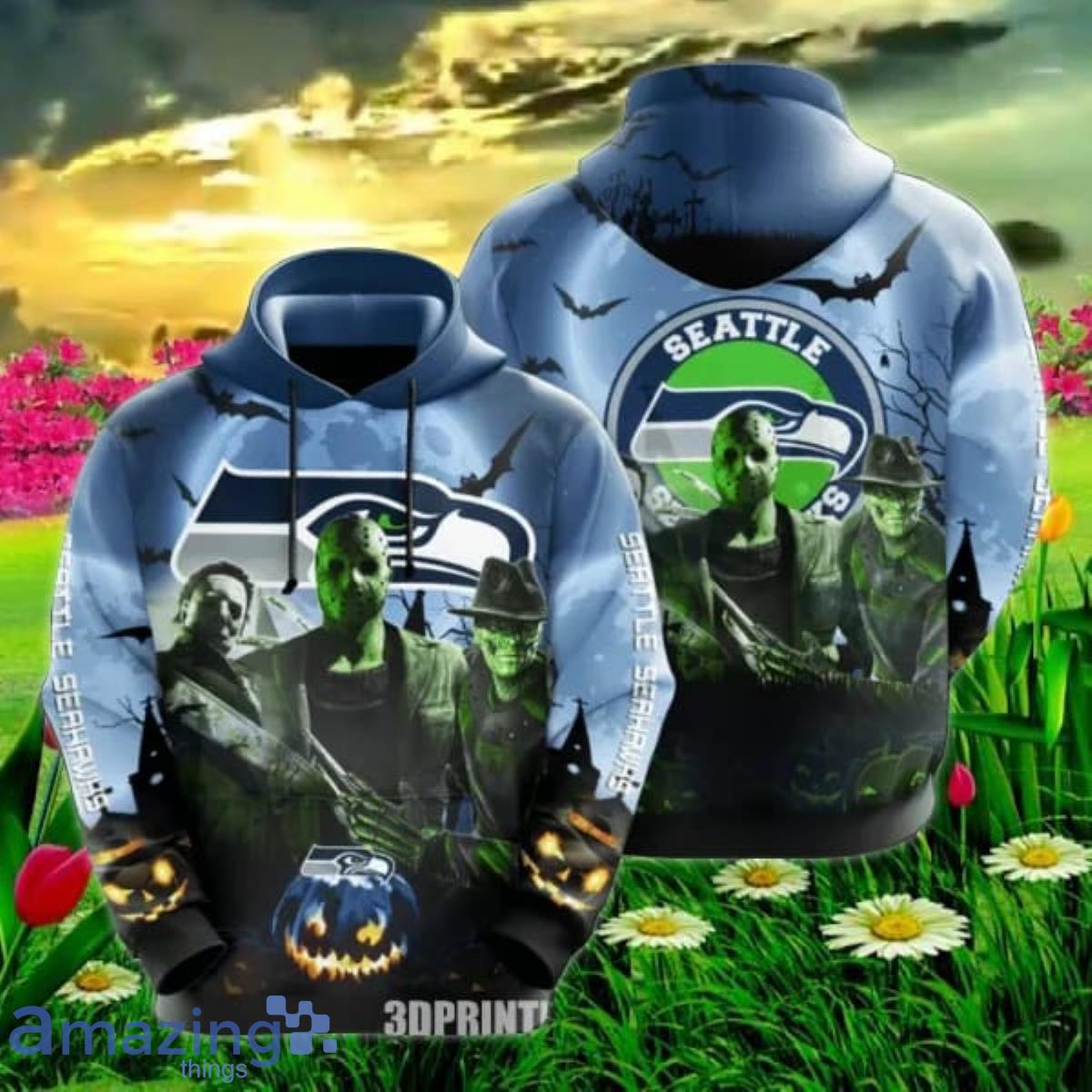 Seattle Seahawks NFL 3D Hoodie Men Women For Fans