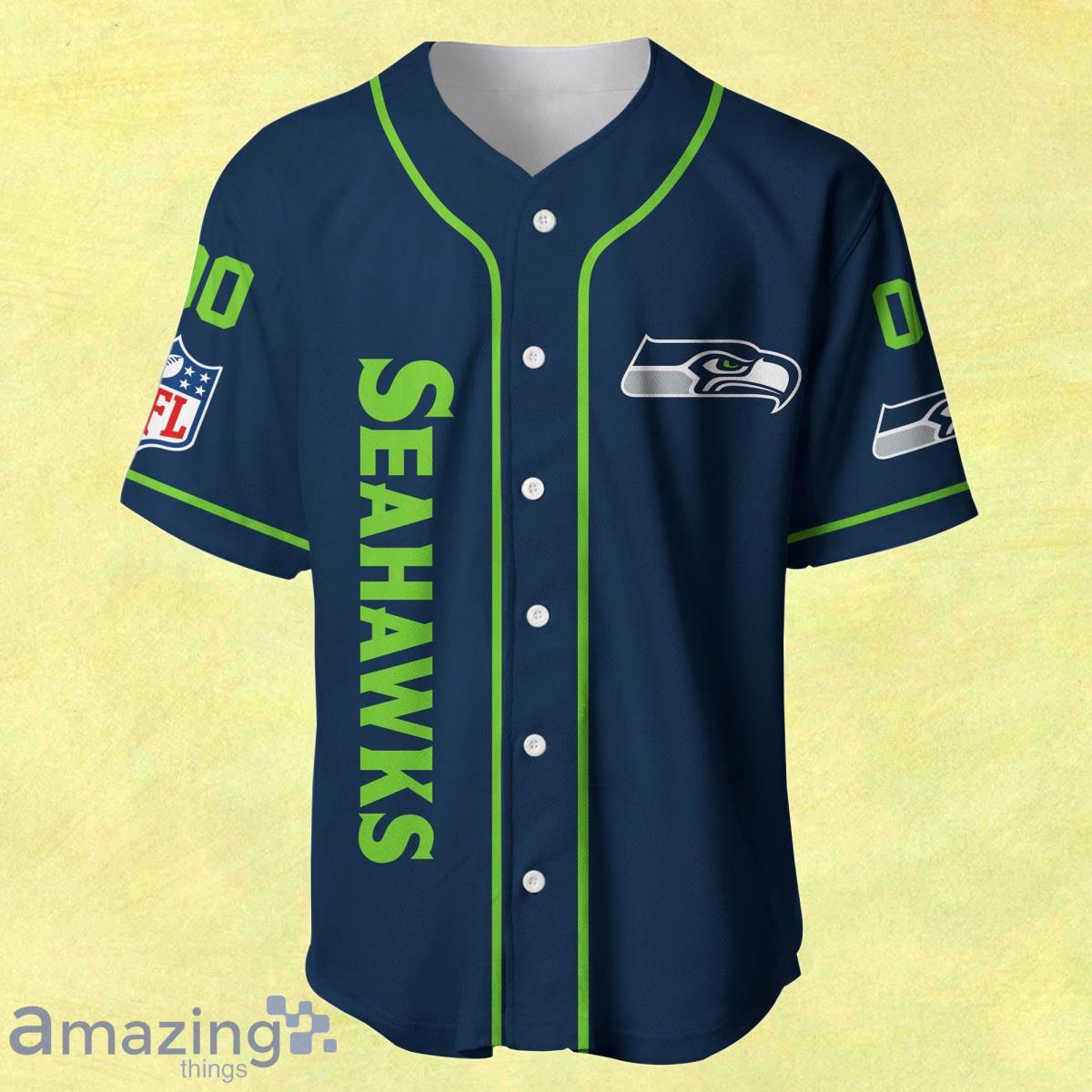 Seattle seahawks 2024 custom jersey