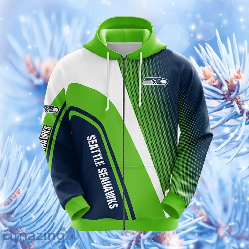 NFL Seattle Seahawks 3D Hoodie All Over Print Shirts Perfect Fan