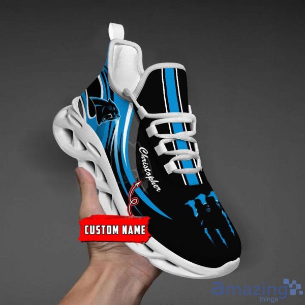 Carolina Panthers-Personalized Max Soul Shoes Best Gift For Men