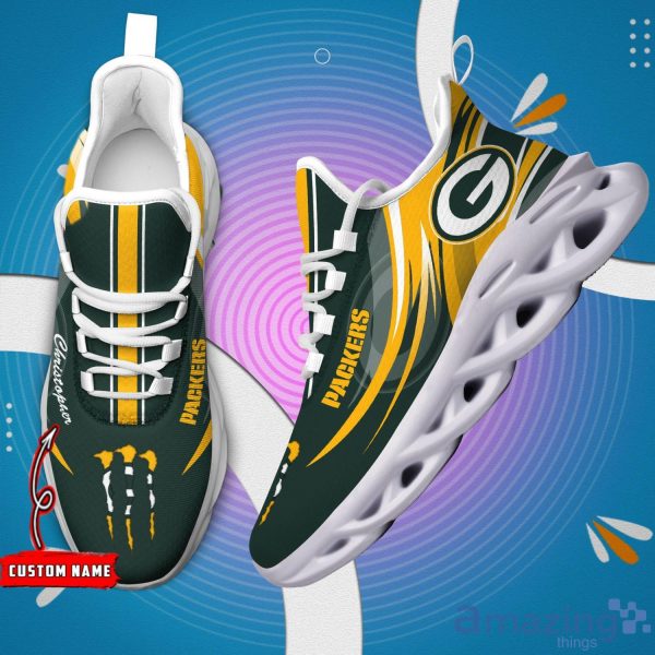 Green Bay Packers Football Air Mesh Running Shoes Sport Team For Men And  Women Fans