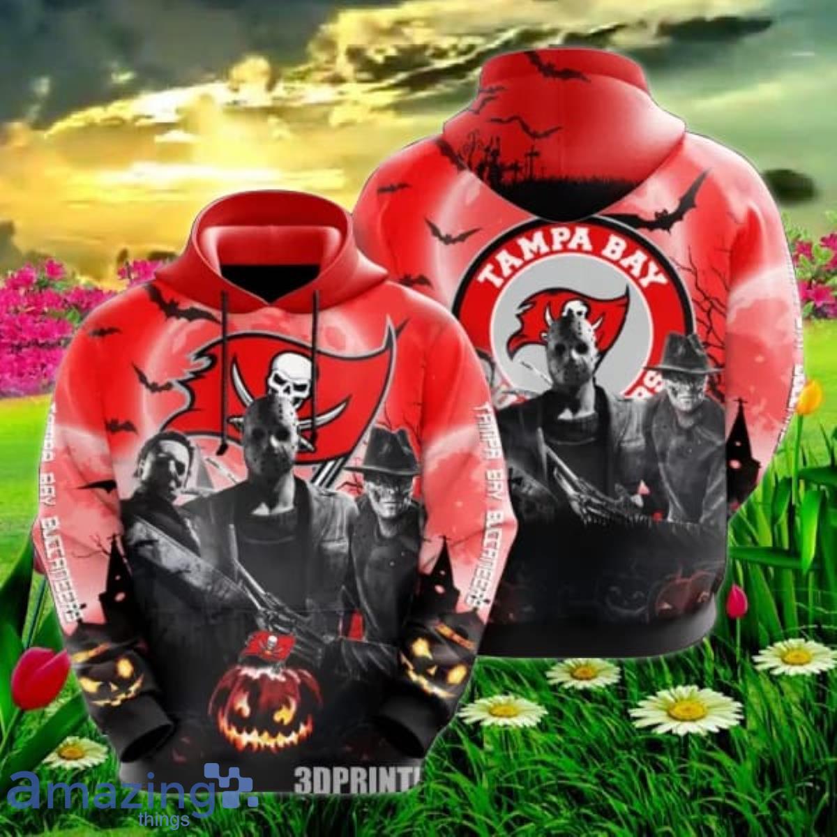 NFL Tampa Bay Buccaneers Red Unisex 3D Hoodie Zip Hoodie For Men And Women  Sport Gift - Banantees