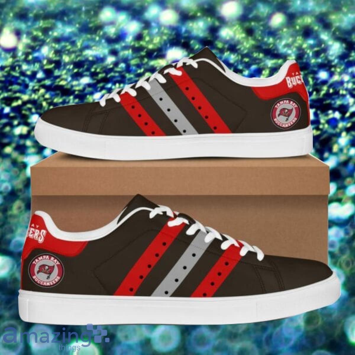 NFL Tampa Bay Buccaneers Low Top Skate Shoes Style Gift Product Photo 1