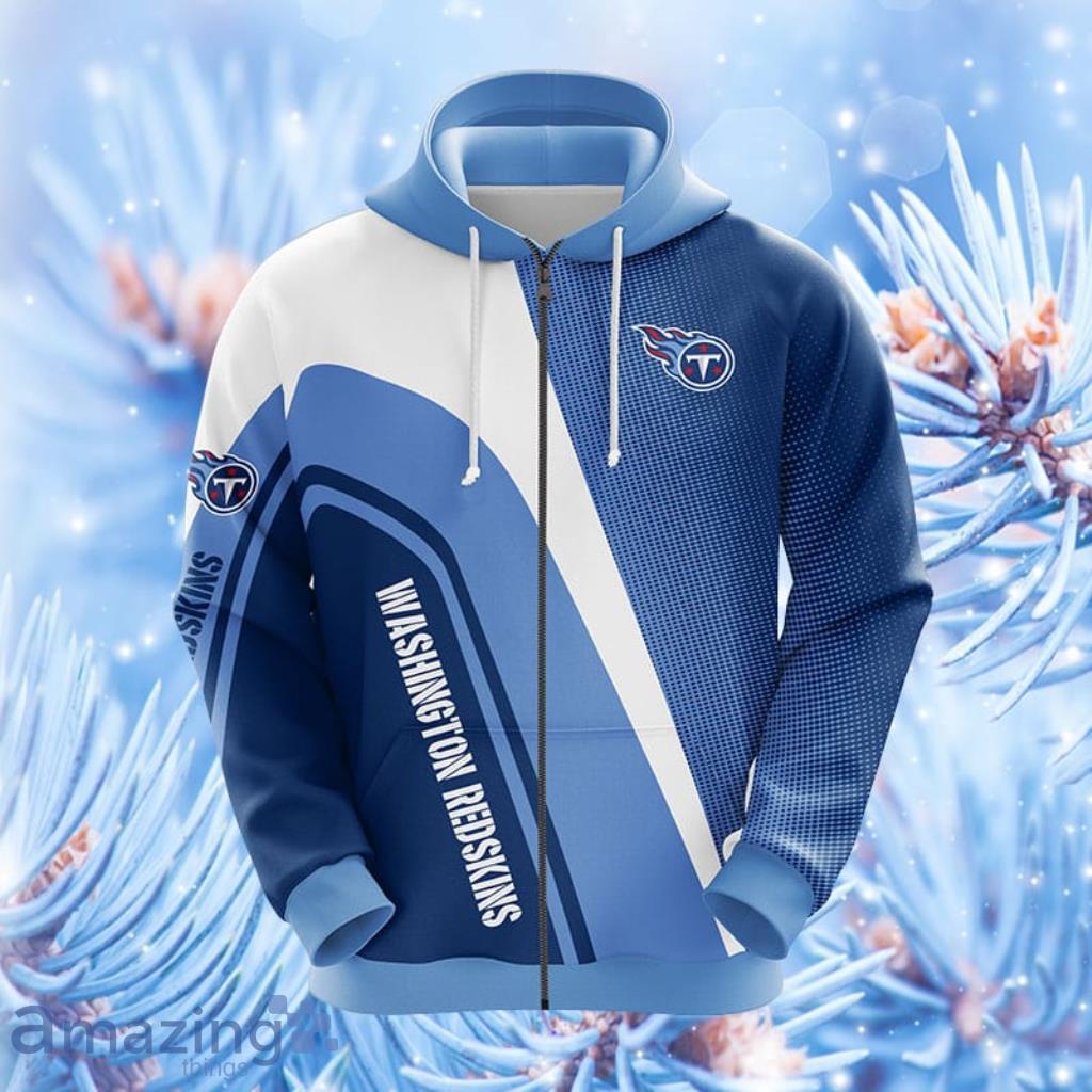 Tennessee Titans NFL Blue Hoodie, Zip Hoodie 3D All Over Print For Fans