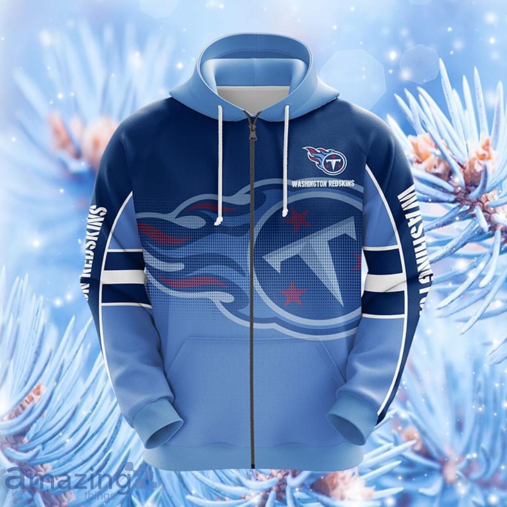 NFL Tennessee Titans Logo 3D Hoodie All Over Printed Tennessee