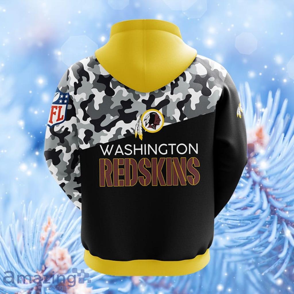 Washington Redskins Hoodie 3D Long Sleeve Pullover new season