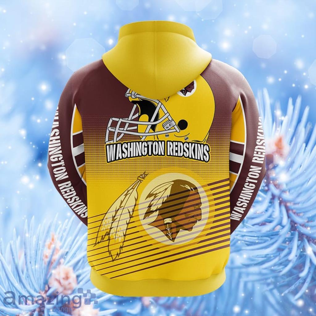 NFL Washington Redskins Yellow Unisex 3D Hoodie Zip Hoodie For Men And  Women Sport Gift - Banantees