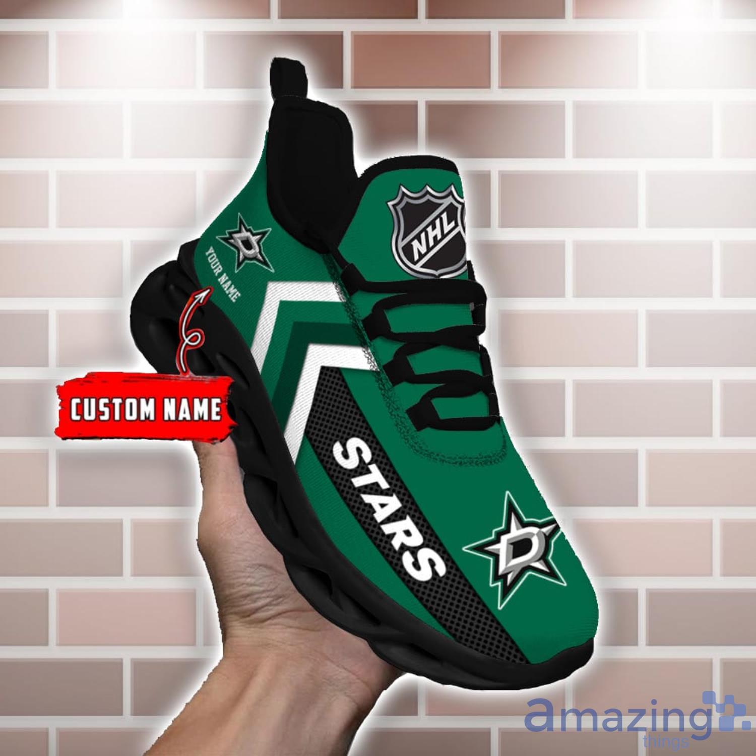 NHL Dallas Stars Clunky Custom Name Trend Max Soul Shoes Running Sneakers For Fans image NHL Dallas Stars Clunky Custom Name Trend Max Soul Shoes Running Sneakers For Fans Product Photo 4