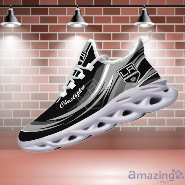 NHL Los Angeles Kings Personalized Name Max Soul Men And Women Gift Sneakers Product Photo 3