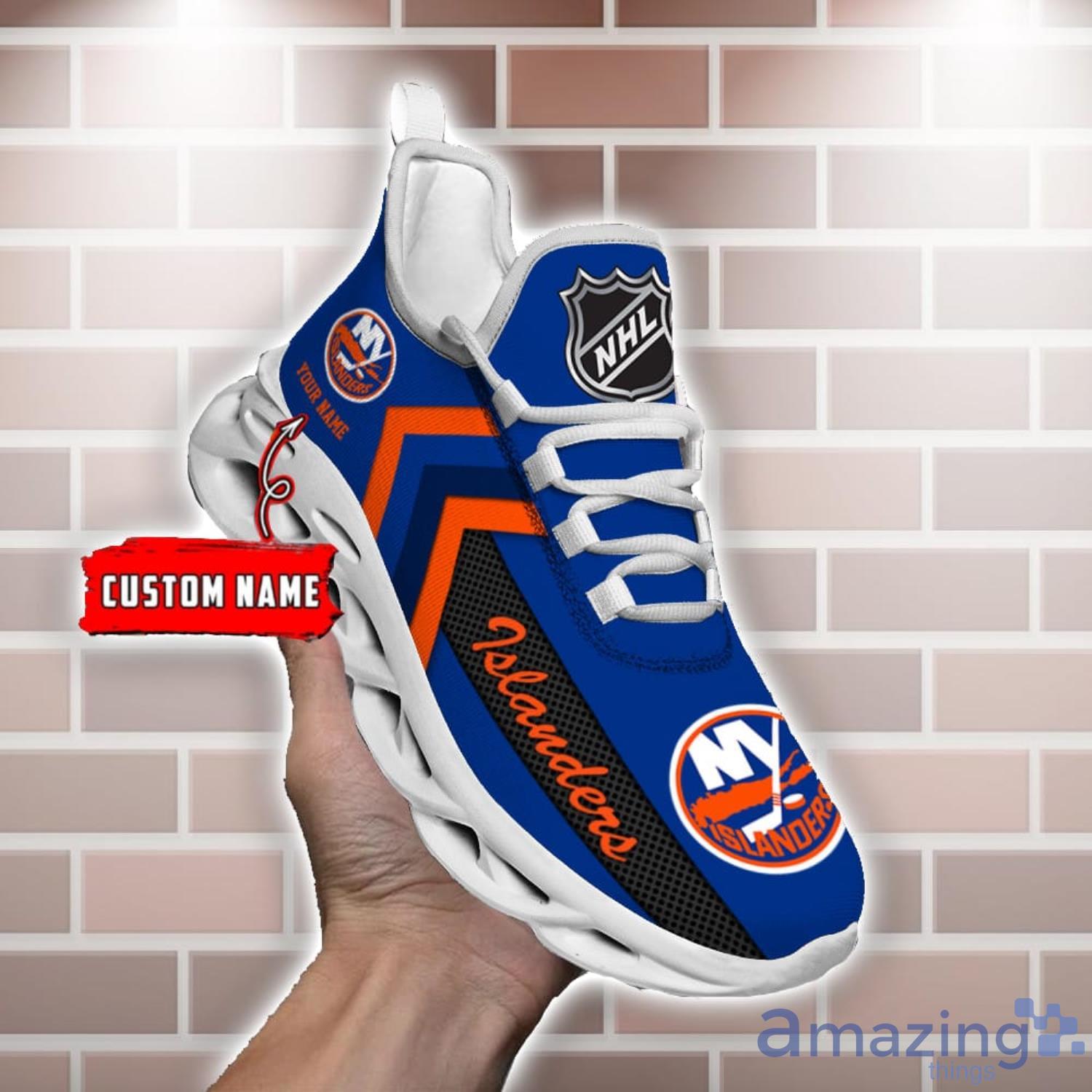 NHL New York Islanders Clunky Custom Name Trend Max Soul Shoes Running Sneakers For Fans image NHL New York Islanders Clunky Custom Name Trend Max Soul Shoes Running Sneakers For Fans Product Photo 2