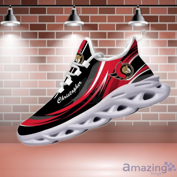 NHL Ottawa Senators Personalized Name Max Soul Men And Women Gift Sneakers Product Photo 3