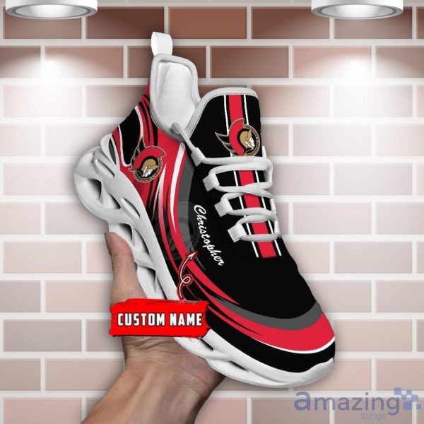 NHL Ottawa Senators Personalized Name Max Soul Men And Women Gift Sneakers Product Photo 4