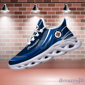 NHL Winnipeg Jets Personalized Name Max Soul Men And Women Gift Sneakers image NHL Winnipeg Jets Personalized Name Max Soul Men And Women Gift Sneakers Product Photo 3