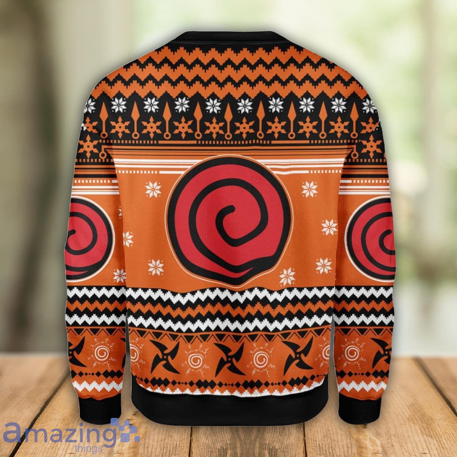 Ninja Naruto Ugly Christmas Sweater Xmas Gift Men And Women Christmas Sweater image Ninja Naruto Ugly Christmas Sweater Xmas Gift Men And Women Christmas Sweater Product Photo 2