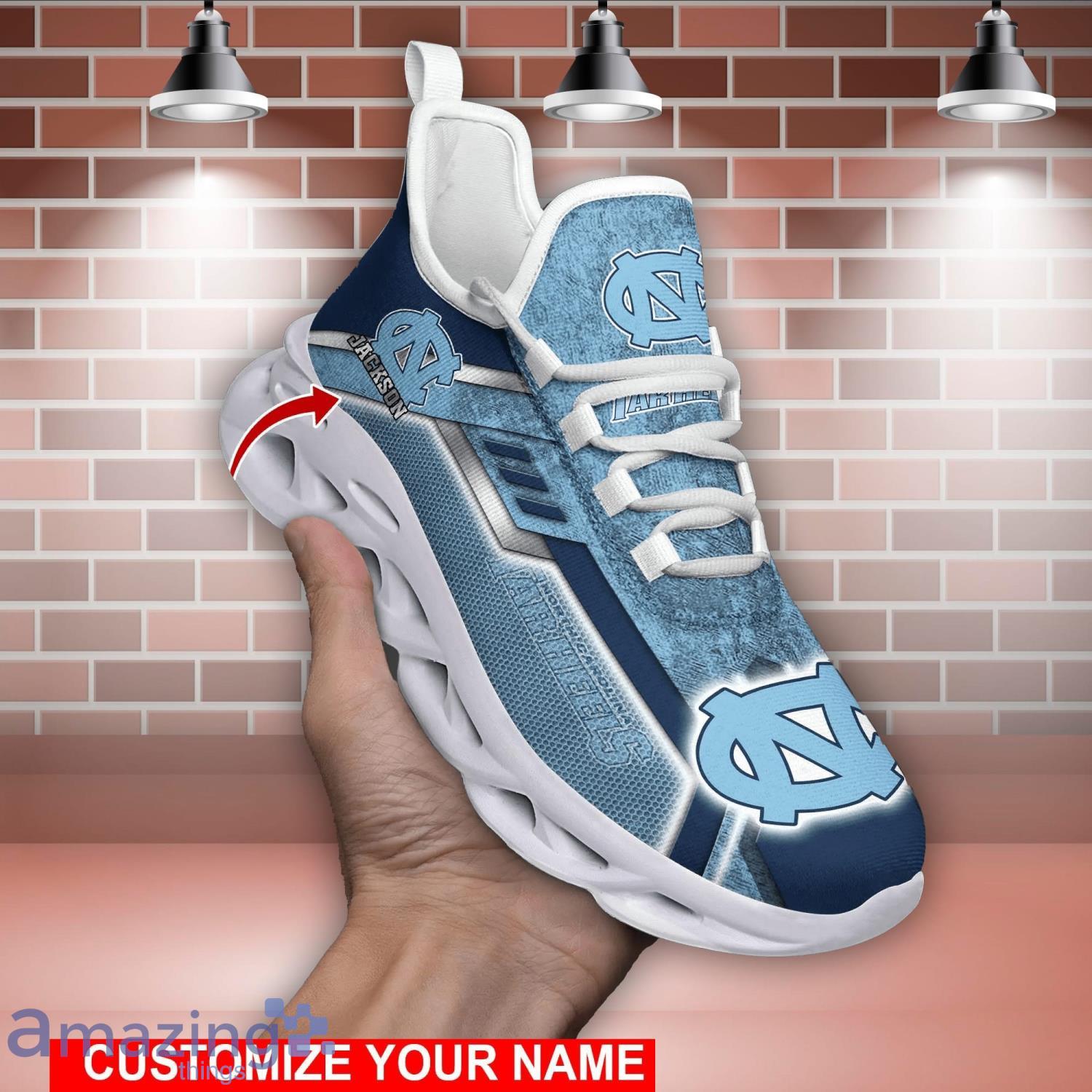 North Carolina Tar Heels NCAA2 Max Soul Shoes Custom Name Sports Sneakers For Fans Product Photo 1 North Carolina Tar Heels NCAA2 Max Soul Shoes Custom Name Sports Sneakers For Fans Product Photo 1