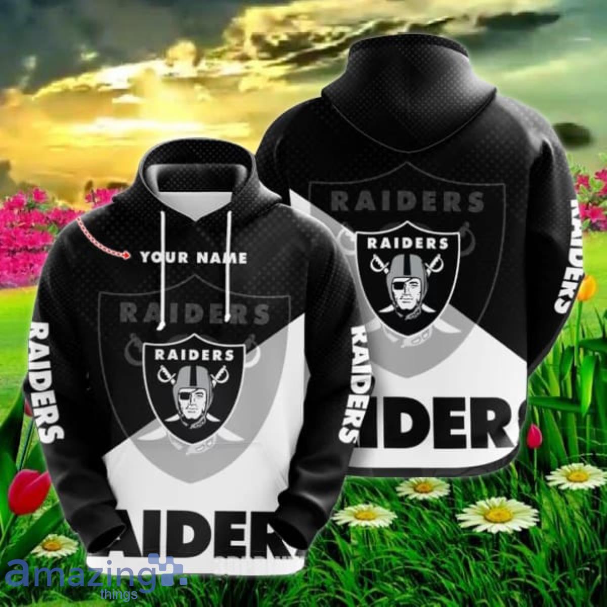 Oakland Raiders Hoodie 3D Cute Shirt Pullover Gift For Fans