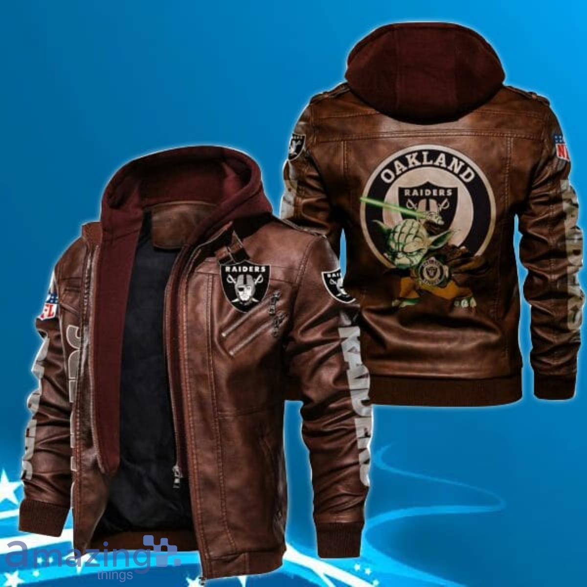 Oakland Raiders Leather Jacket Limited Edtion