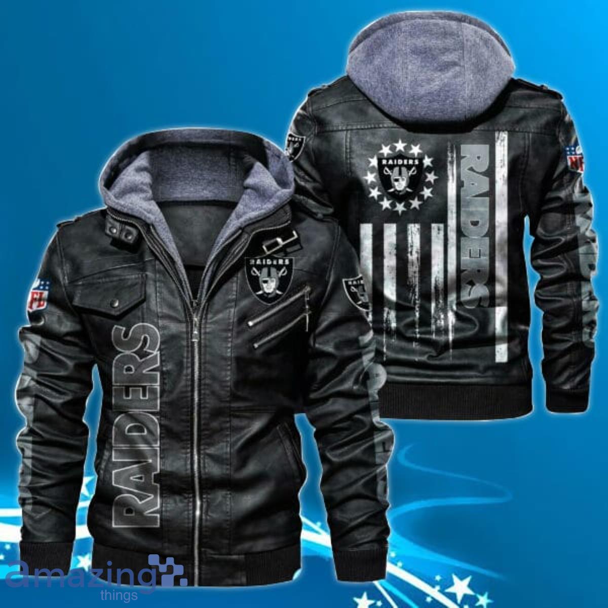 Oakland Raiders leather jacket