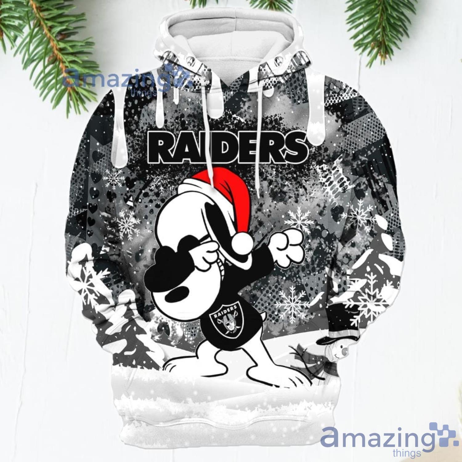 Snoopy Merry Christmas to all and to Raiders shirt, hoodie