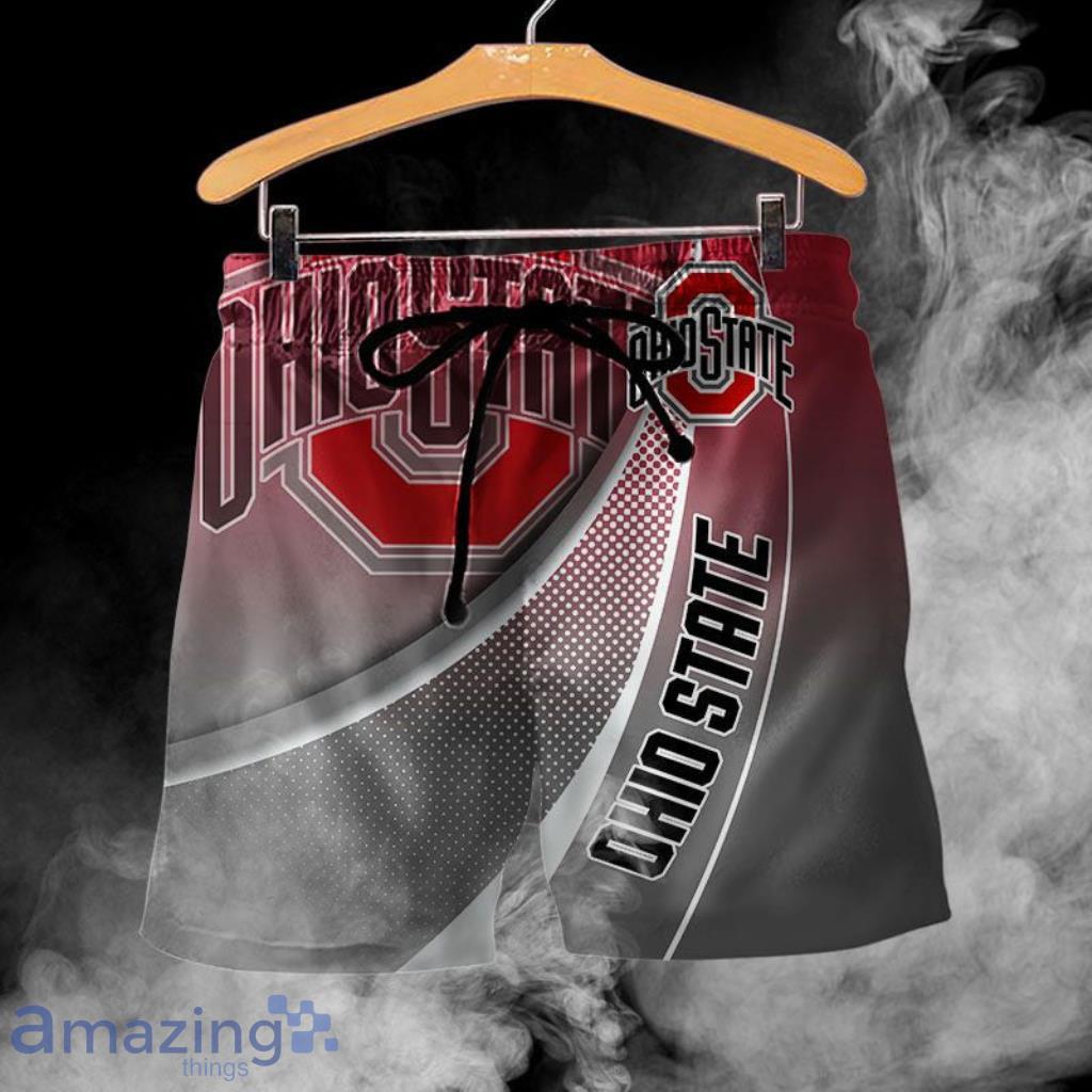 Ohio State Buckeyes Casual Hawaiian Shorts Gift For Fans Product Photo 1
