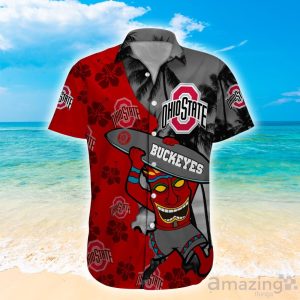Ohio State Buckeyes NCAA1 Custom Name Hawaiian Shirt Hot Design For Fans Product Photo 3