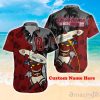 Oklahoma Sooners NCAA1 Custom Name Hawaiian Shirt Hot Design For Fans