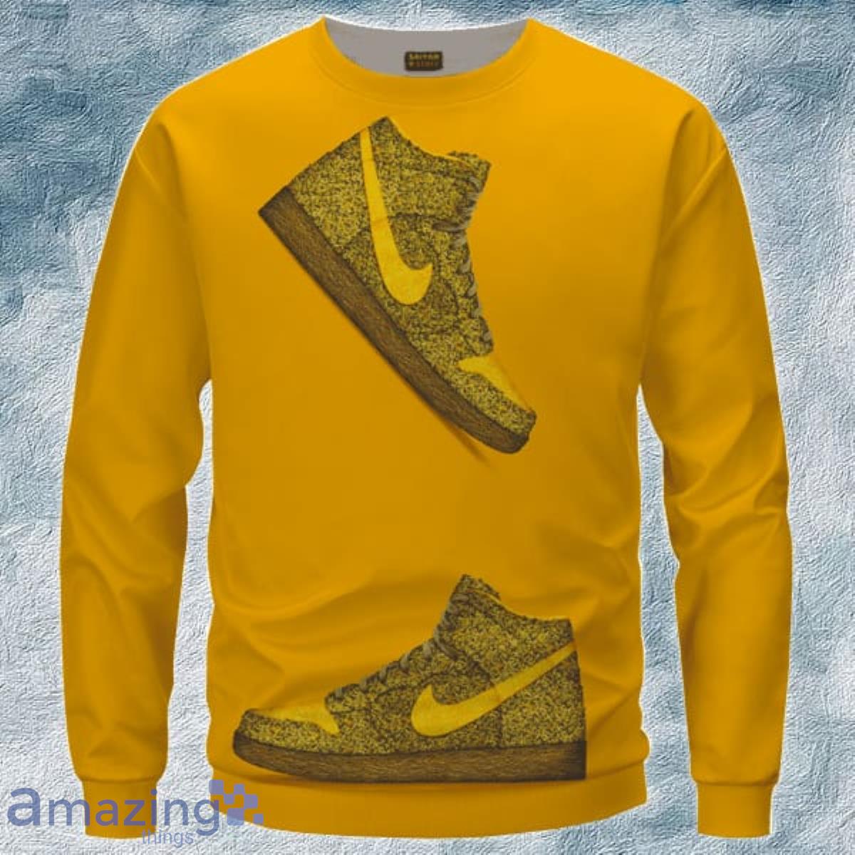 Orange 3D Sweater Impressive Gift Product Photo 1