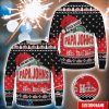 Papa John’s Pizza Ugly Sweater Uniform Christmas Gift For Family Custom Name