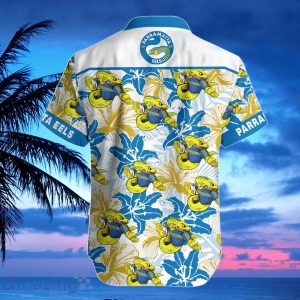 Parramatta Eels NRL Hawaiian Shirt mascot Best Gift Product Photo 2
