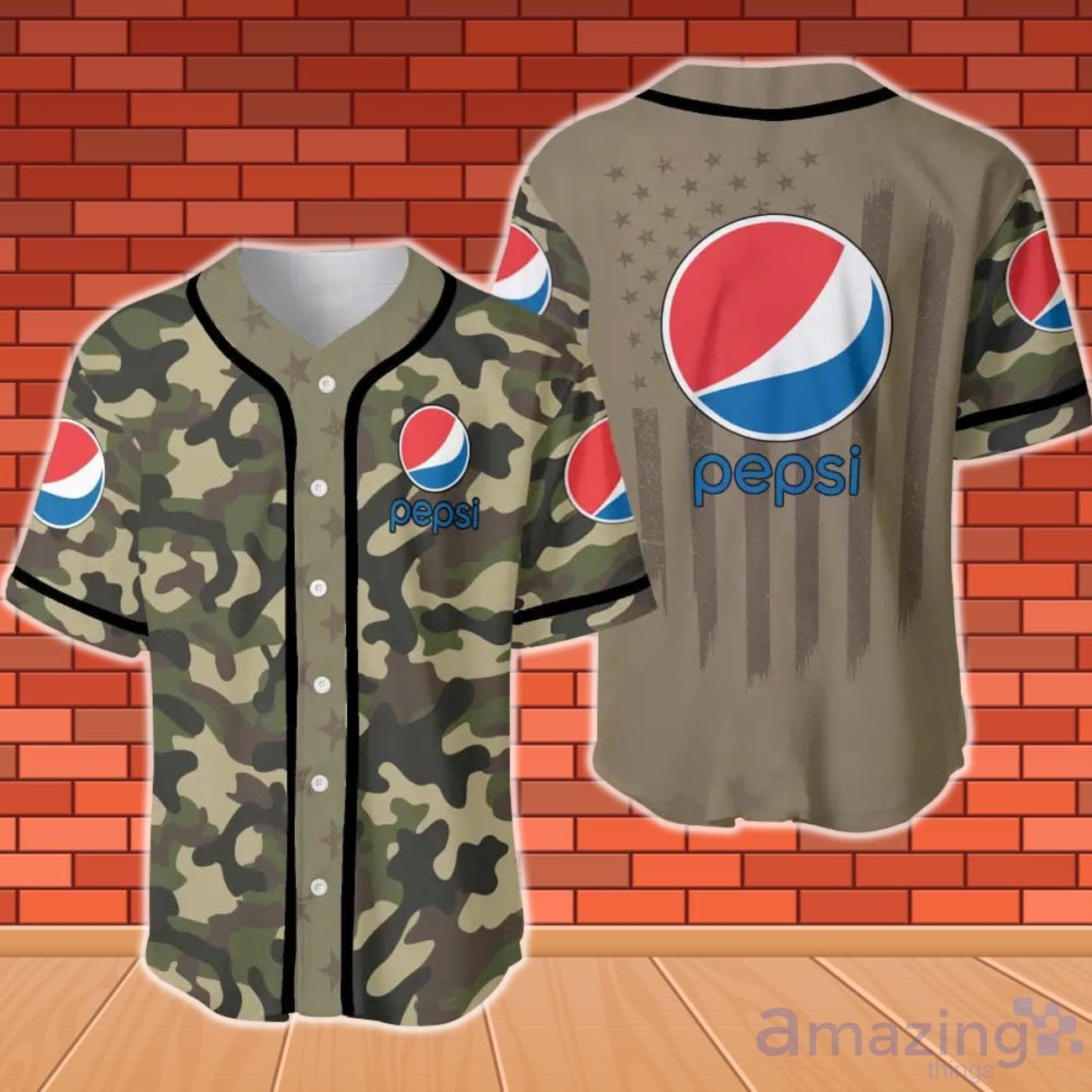 Pepsi Eage USA Flag Baseball Jersey