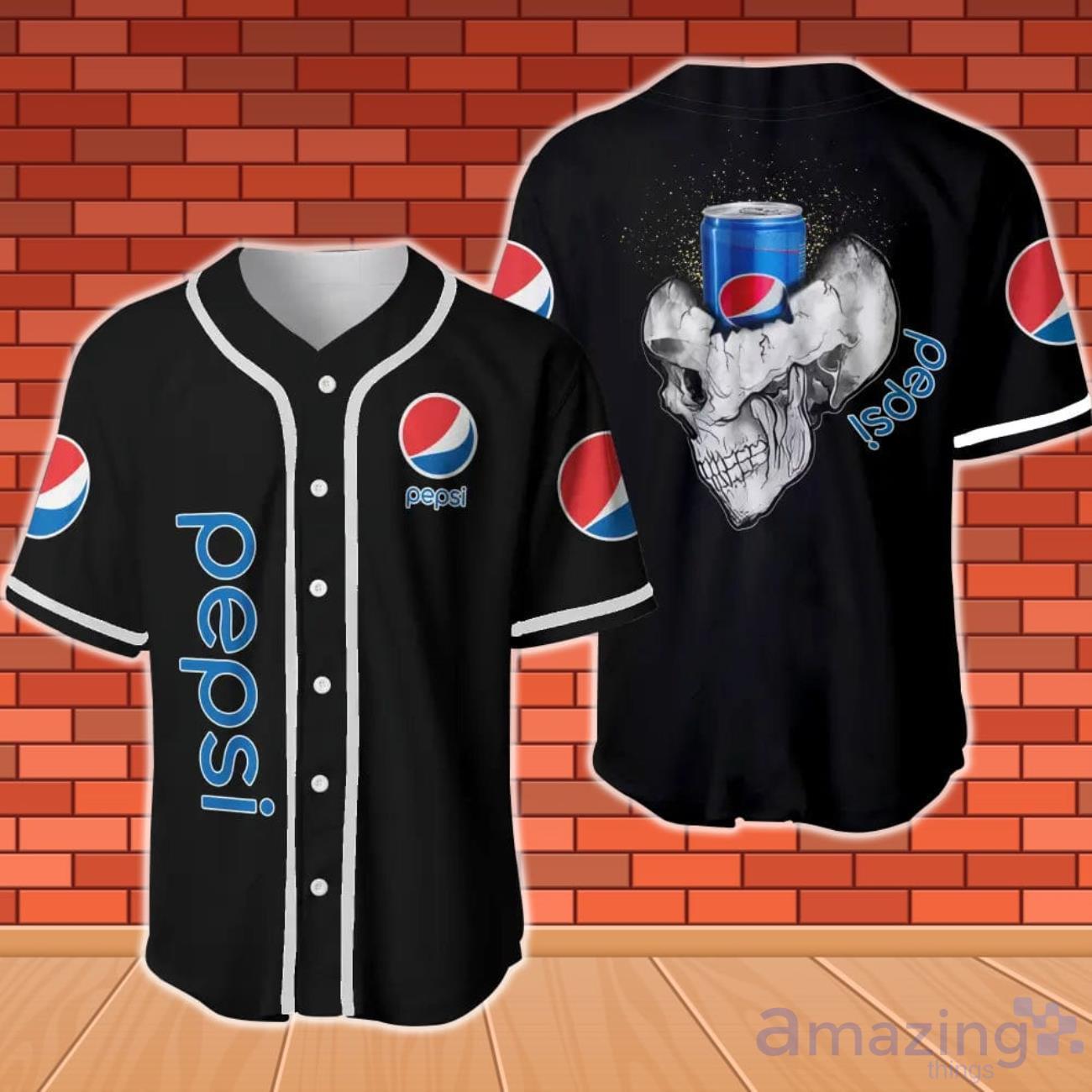 Pepsi Skull Halloween Baseball Jersey