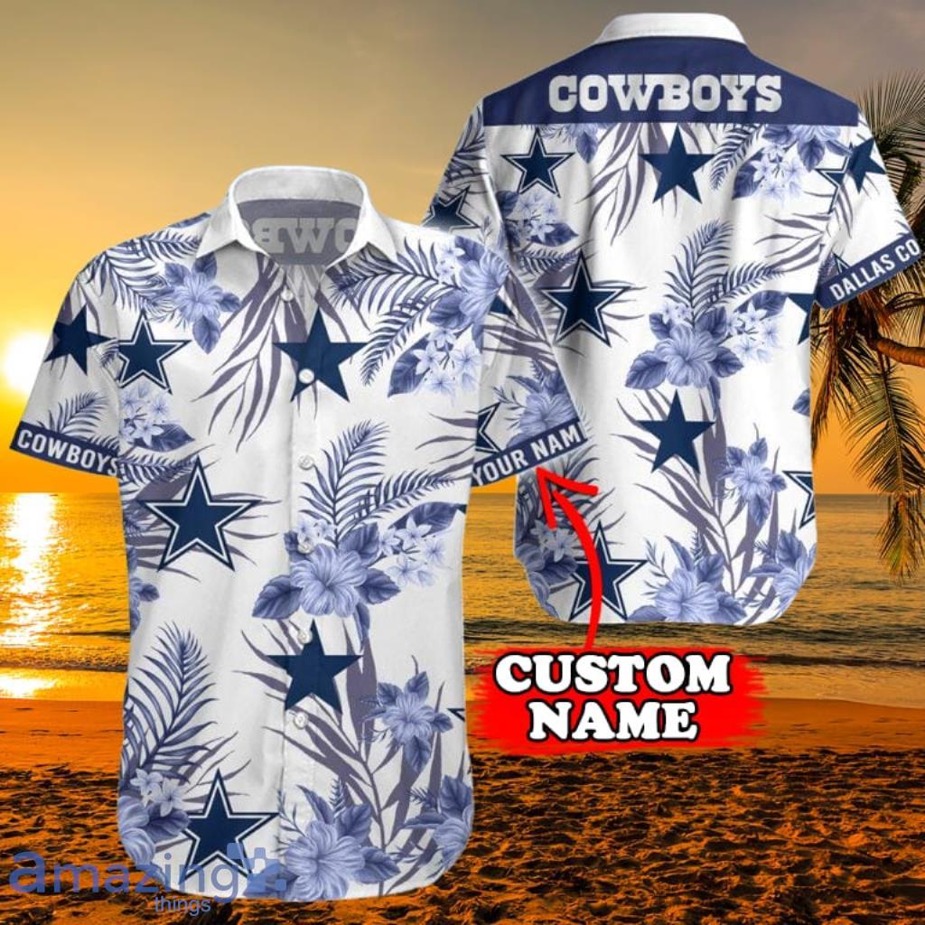 Personalized Dallas Cowboys Logo History NFL Teams Hawaiian Shirt Gift For  Men And Women