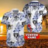 Personalized Las Vegas Raiders Logo History NFL Teams Hawaiian Shirt Gift For Men And Women