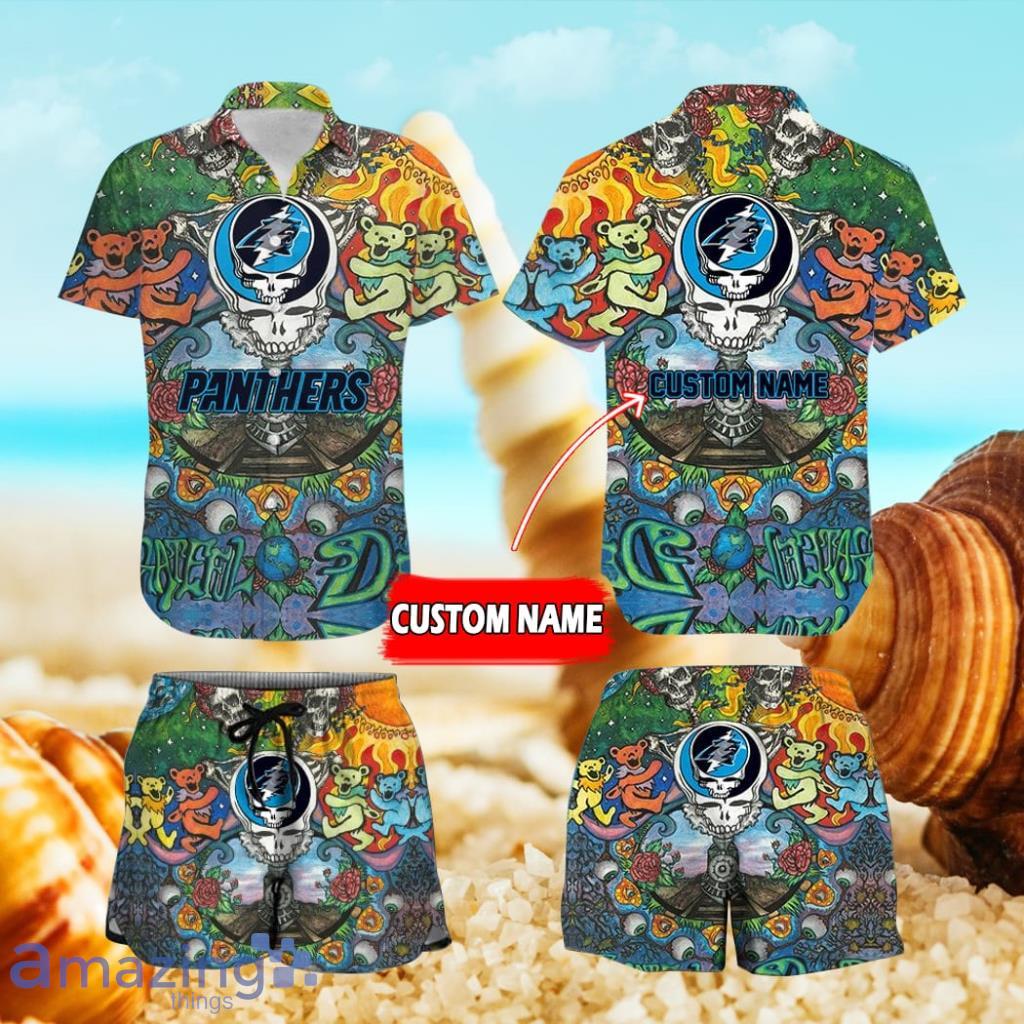 Personalized NFL Carolina Panthers Combo Hawaiian Shirt And Short