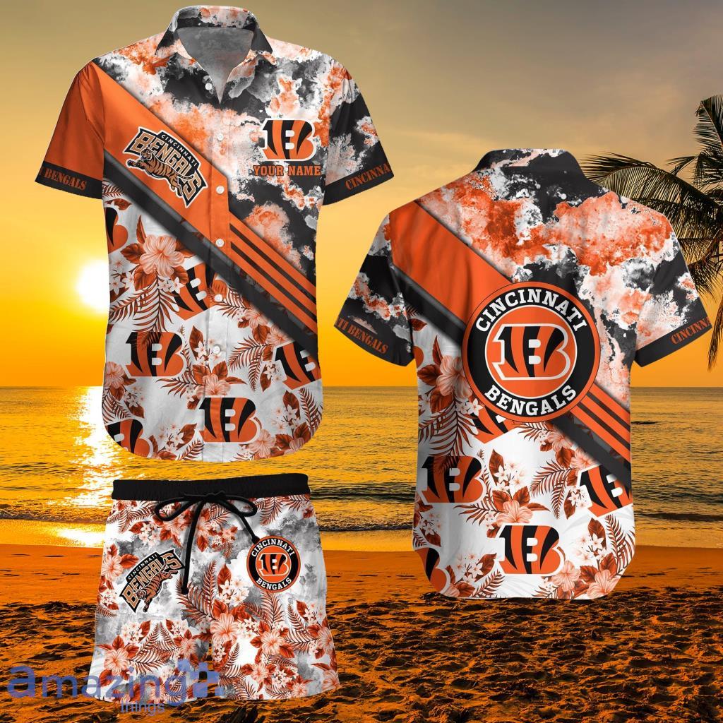 Cincinnati Bengals Summer Beach Hawaiian Shirt And Short