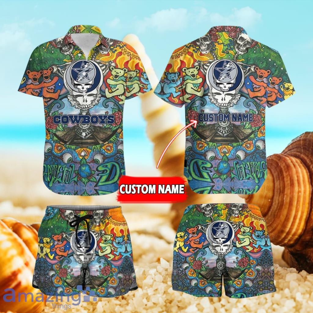 Personalized Dallas Cowboys Nlf Lover 3D Button Up Hawaiian Shirt