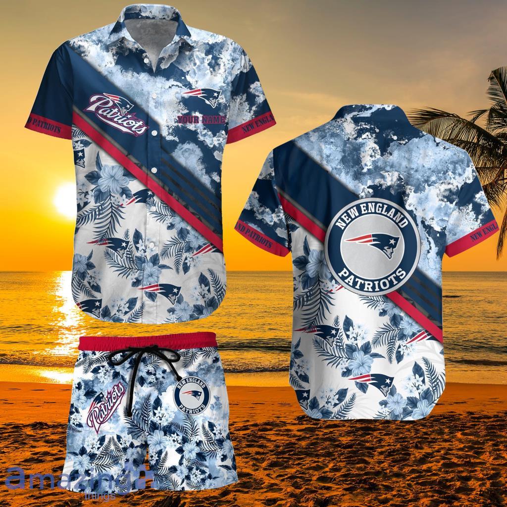 New England Patriots Retro Nfl Summer Gift Hawaiian Shirt And Shorts