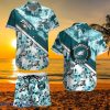 Personalized NFL Philadelphia Eagles Combo Hawaiian Shirt And Shorts Tropical Gift Summer
