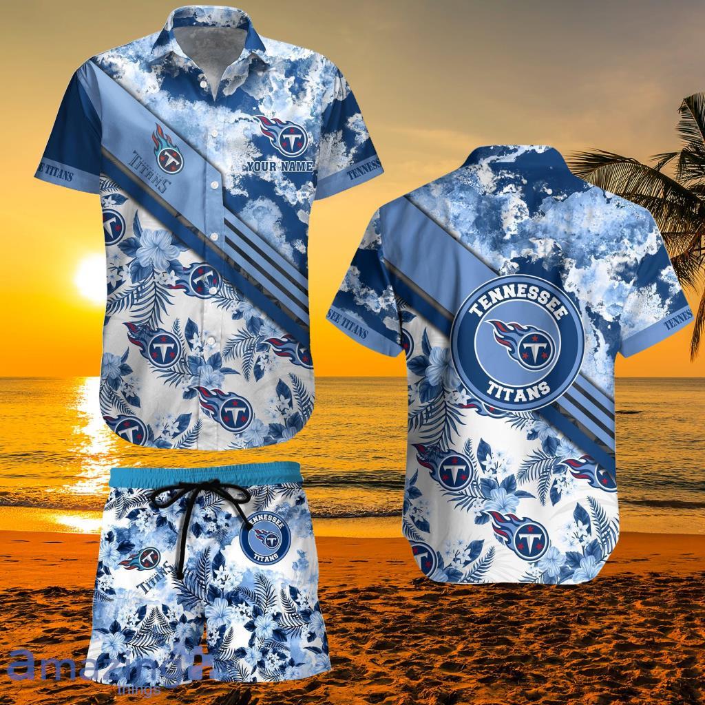 NFL Tennessee Titans Hawaiian Shirt Blue - Ingenious Gifts Your