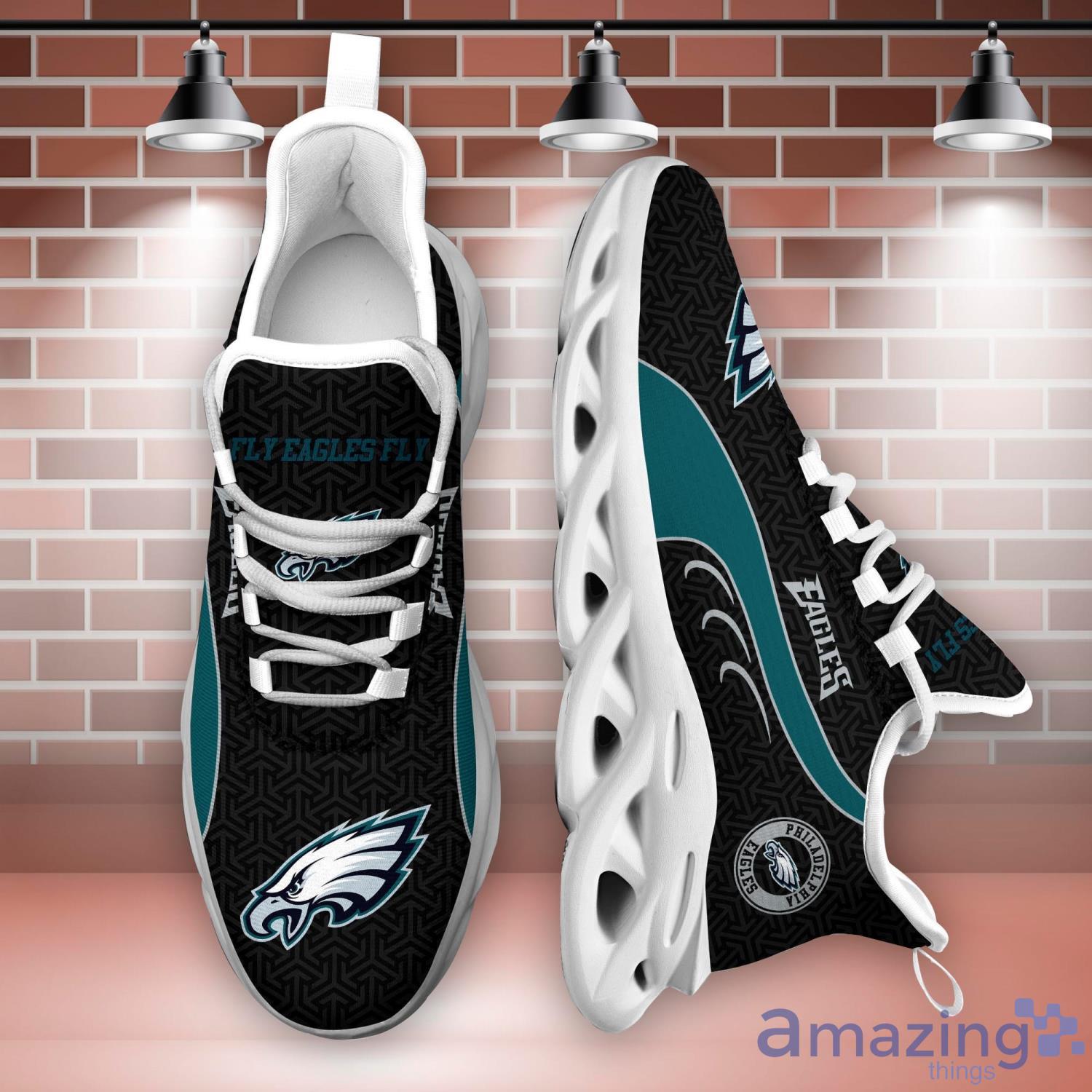 Philadelphia Eagles NFL Clunky Shoes Running Max Soul Shoes For Men And  Women