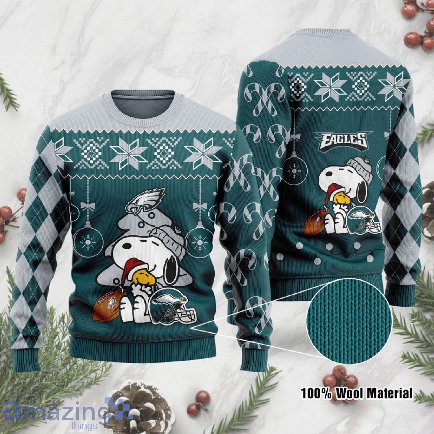 Eagles Christmas Sweater - Funny Ugly Christmas Sweater