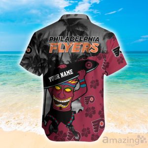 Philadelphia Flyers NHL Custom Name Hawaiian Shirt Hot Design For Fans Product Photo 2