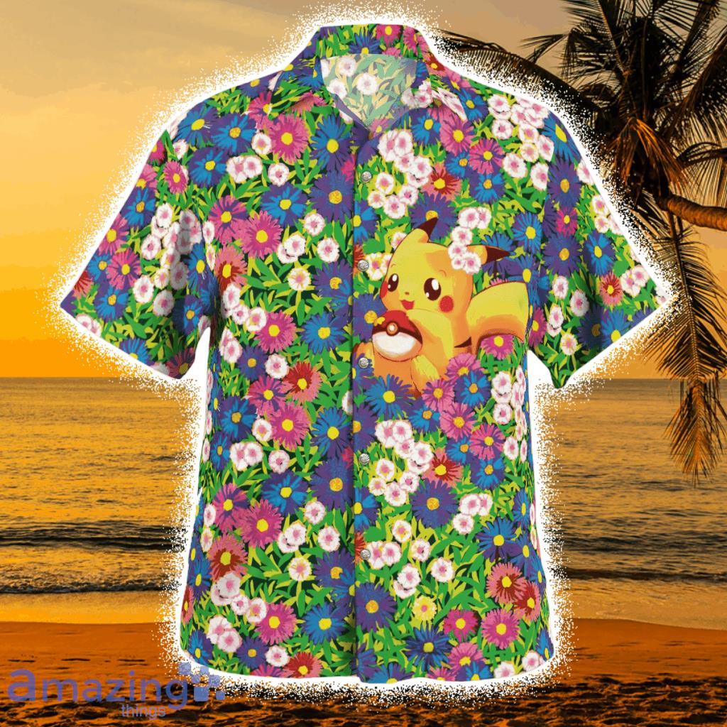 Pikachu Summer Flowers Beach Outfits (New) Product Photo 1
