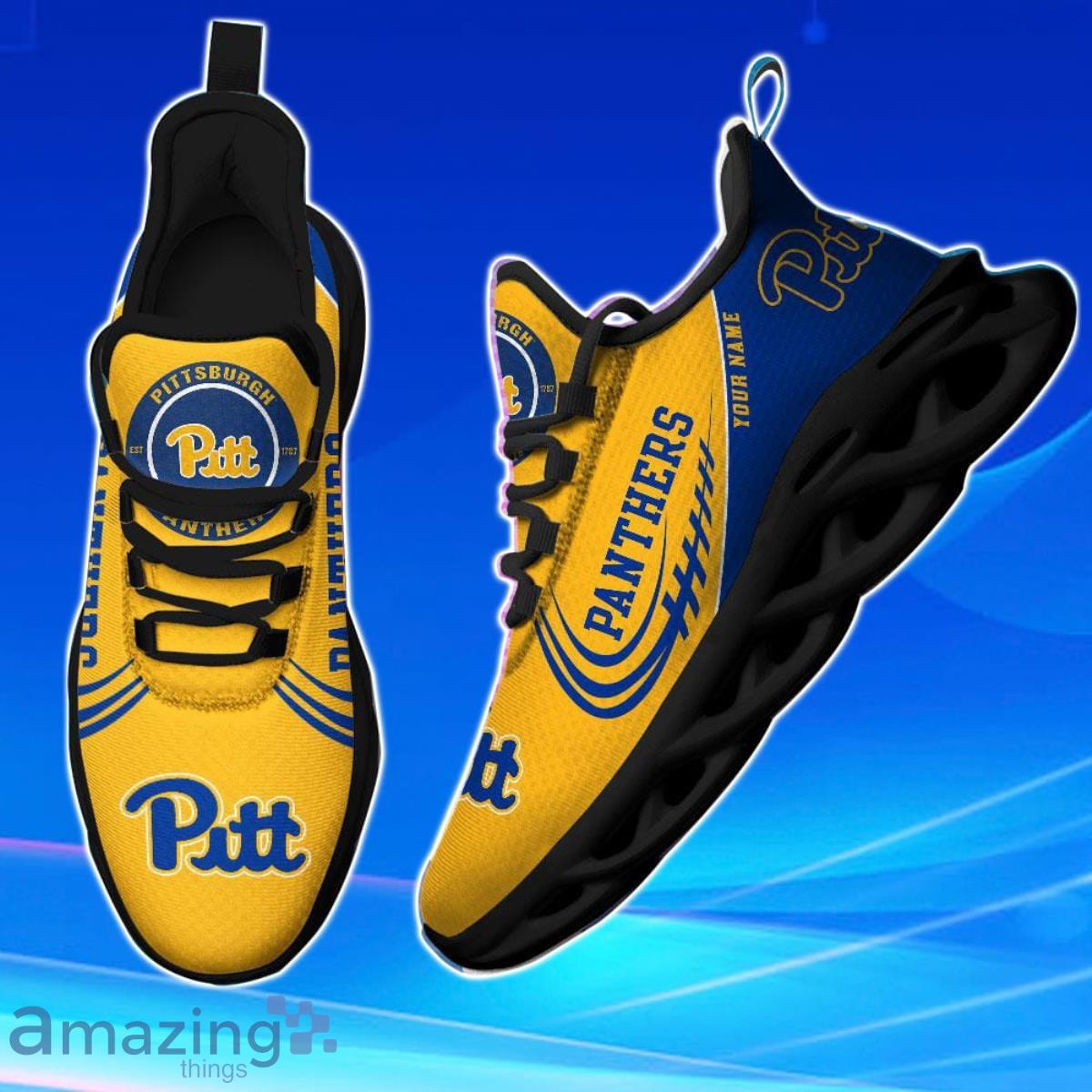 Pittsburgh Panthers Custom Name Max Soul Shoes Unique Gift Product Photo 1