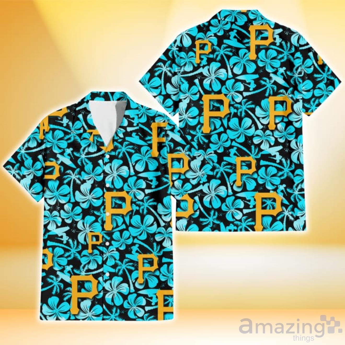 Pirates Hawaiian Shirt Coconut Tree Logo Pittsburgh Pirates Gift -  Personalized Gifts: Family, Sports, Occasions, Trending