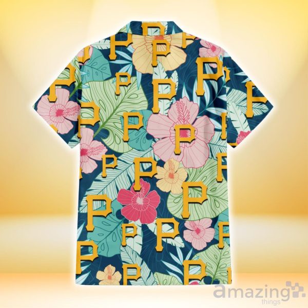 Pittsburgh Pirates Hawaiian 3D Shirt, Flowers Pattern Summer