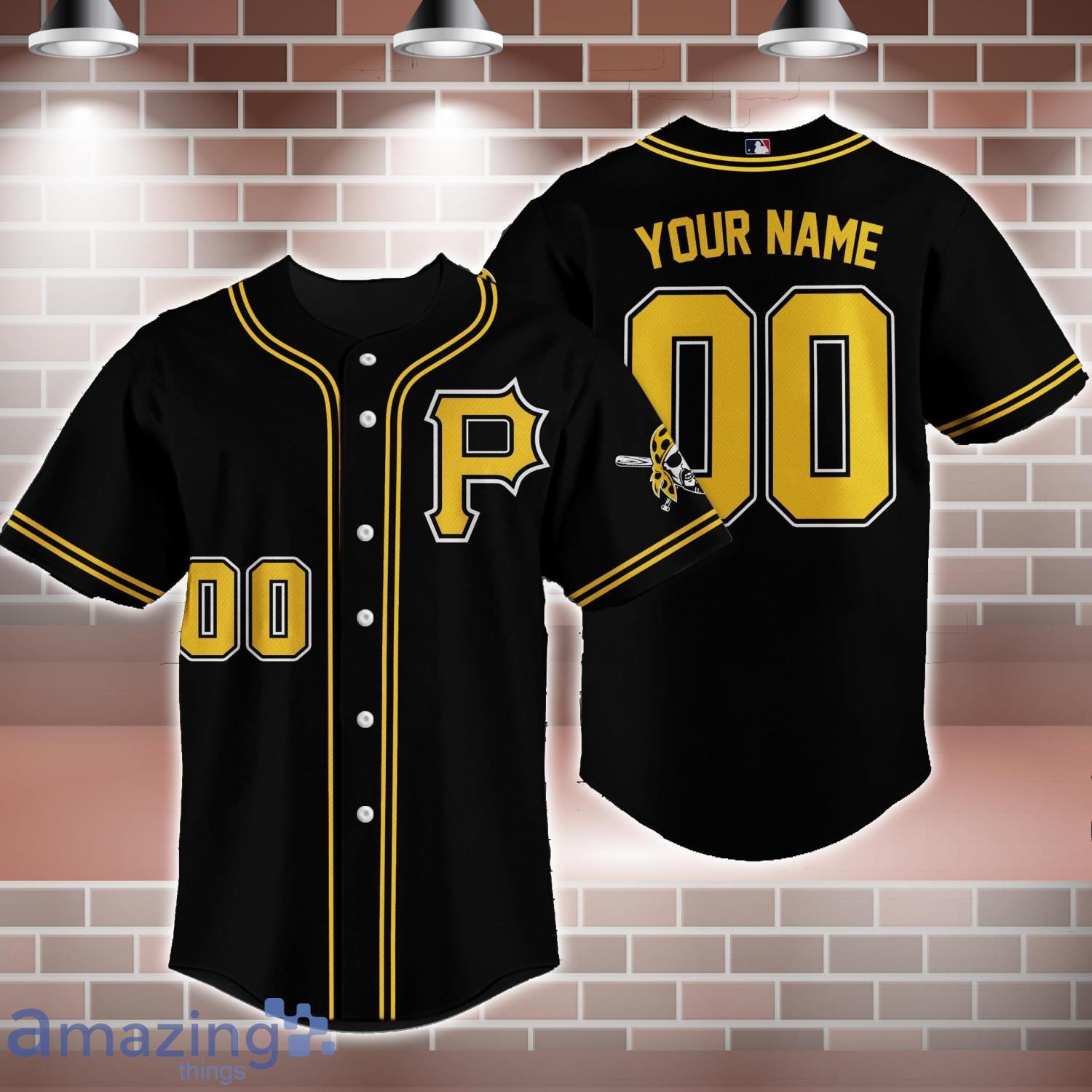 Pittsburgh Pirates MLB Baseball Jersey Shirt Custom Name And Number For Fans