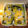 Pittsburgh Steelers Aloha Hawaiian Shorts Gift For Fans